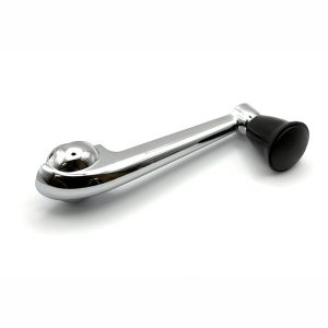 Handle Winder T1: 47-67 Chrome W/Black Knob