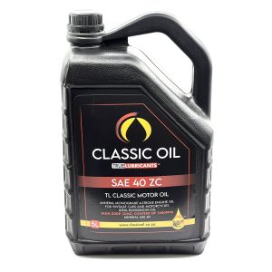 Oil Eng Classic Sae40 5litre (High Zinc)